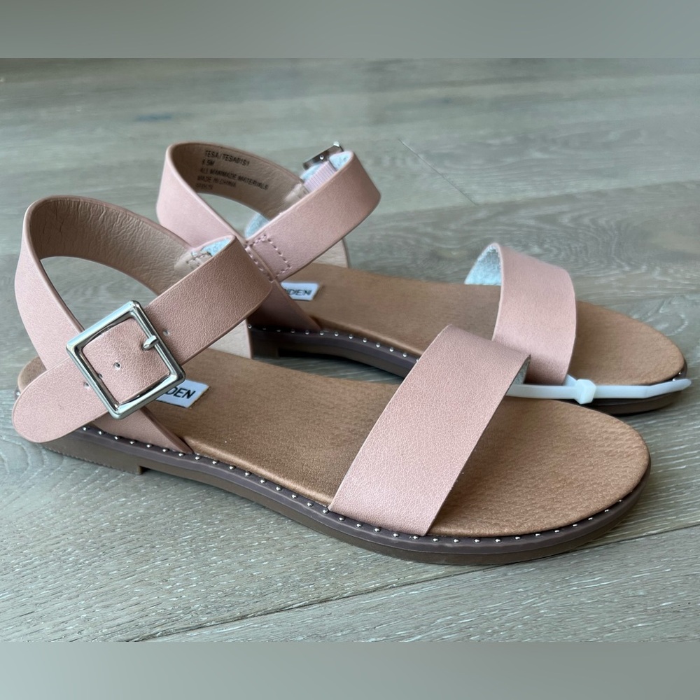 Steve Madden Tesa Slingback Sandal in Blush